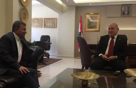 Football Lebanon - زيارة وفد المبرة لرئيس الإتحاد اللبناني لكرة القدم