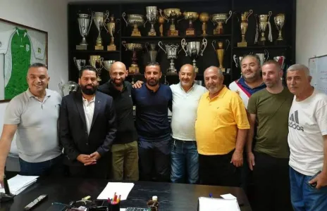 Football Lebanon - وفد برجاوي إلى مقر الأنصار