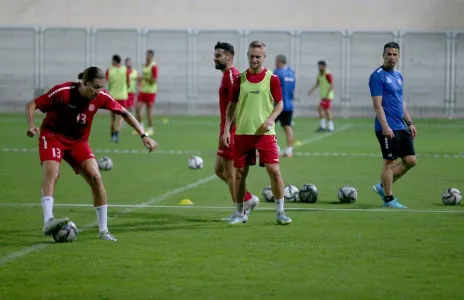Football Lebanon - منتخب لبنان يتابع معسكره الاماراتي