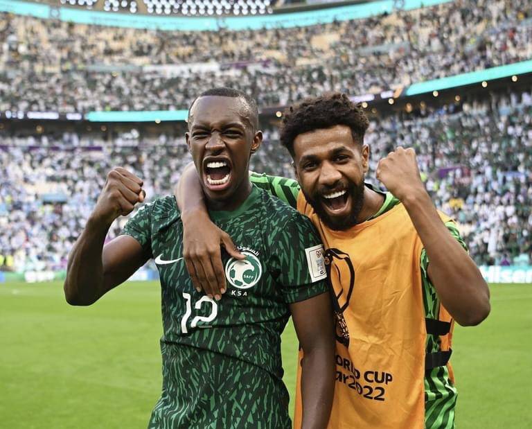 Football Lebanon - السعودية تحقق فوزًا تاريخيًا على الأرجنتين في كأس العالم