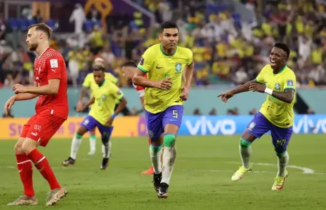 Football Lebanon - البرازيل تتأهل بفضل هدف كاسيميرو على حساب سويسرا
