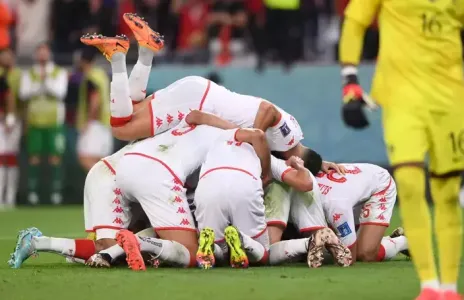 Football Lebanon - تونس تودع كأس العالم بعد فوزٍ تاريخي على حامل اللقب فرنسا