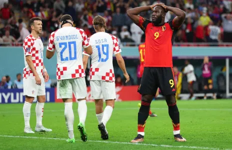 Football Lebanon - القائم يُوقف لوكاكو ويمنح كرواتيا بطاقة العبور لدور الـ١٦