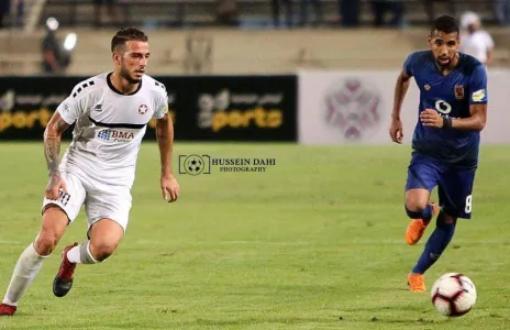 Football Lebanon - شرف الدين يودع النجمة