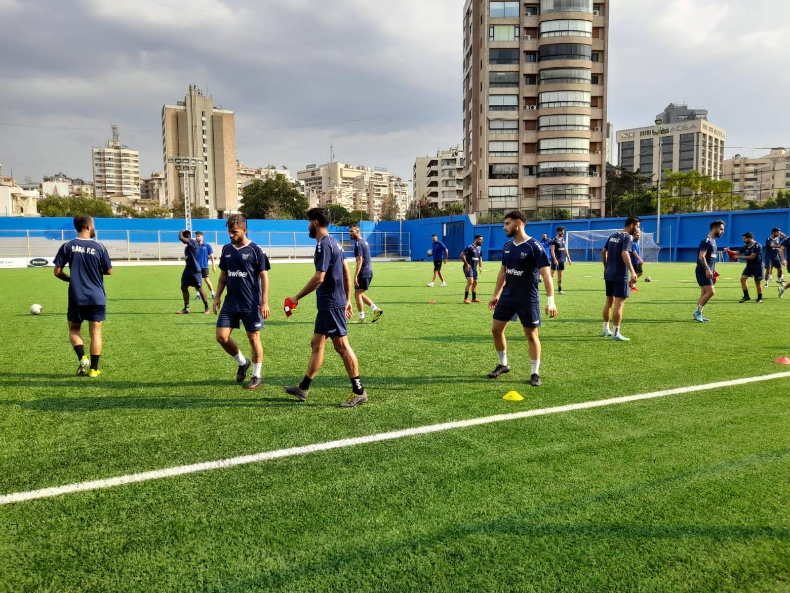 Football Lebanon - تعادل الصفاء والبرج وديا