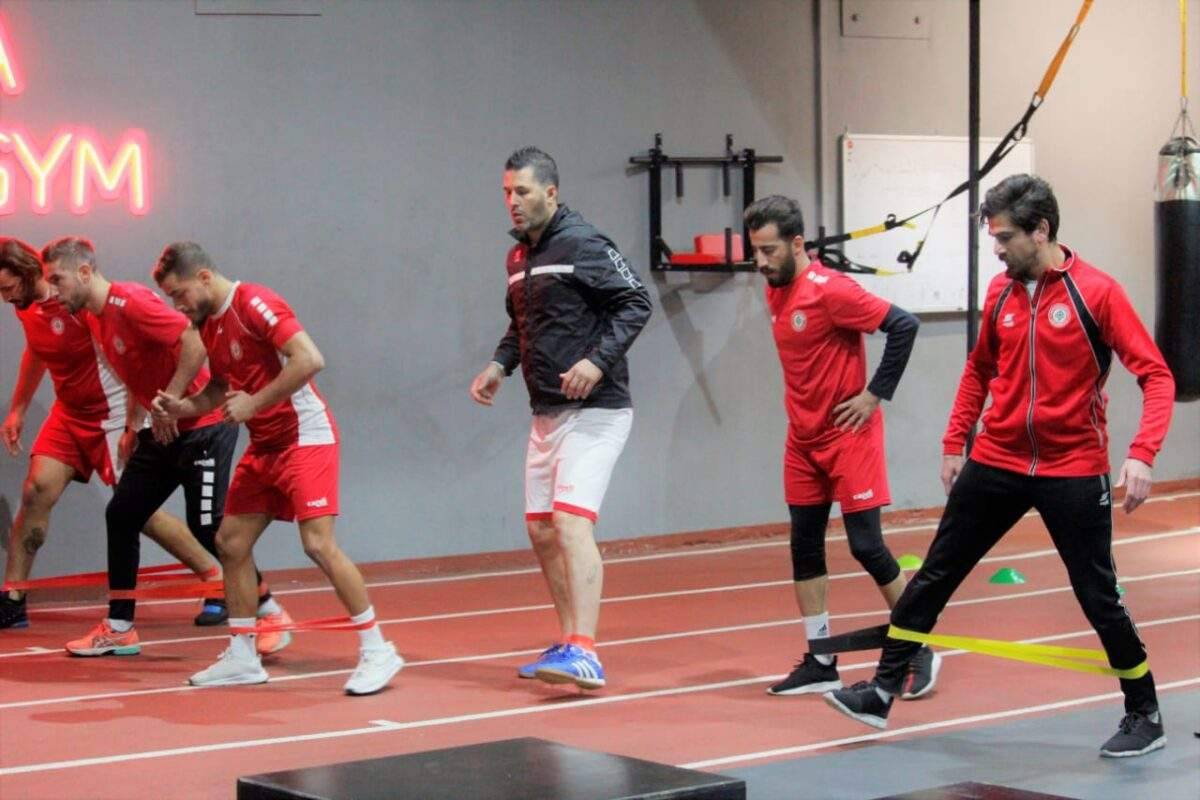 Football Lebanon - منتخب الشاطئية يطلق تدريباته البدنية