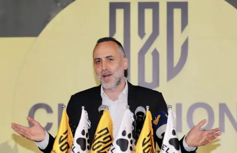 Football Lebanon - تميم سليمان في أول لقاء له في مركز العهد الإعلامي