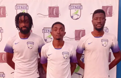 Football Lebanon - رسميا الثلاثي الأجنبي لنادي شباب الغازية في سداسية الاوائل