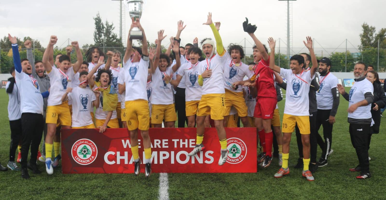 Football Lebanon - الصفاء يتوج بطلا للدوري اللبناني تحت 16 عاما بالعلامة الكاملة