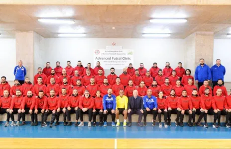 Football Lebanon - حيدر يختتم الورشة التدريبية لمدربي كرة الصالات