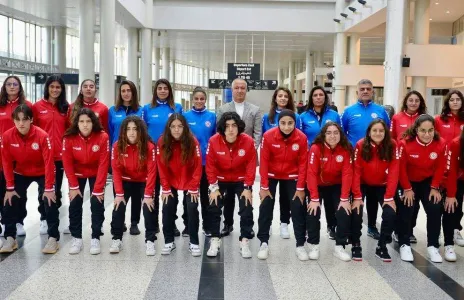 Football Lebanon - منتخب الشابات يغادر الى دبي