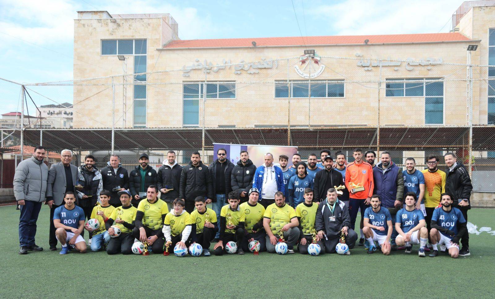 Football Lebanon - في مباراة إستعراضية إنسانية   فوز "الحنان" على "العربية المفتوحة"