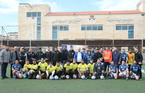 Football Lebanon - في مباراة إستعراضية إنسانية   فوز "الحنان" على "العربية المفتوحة"