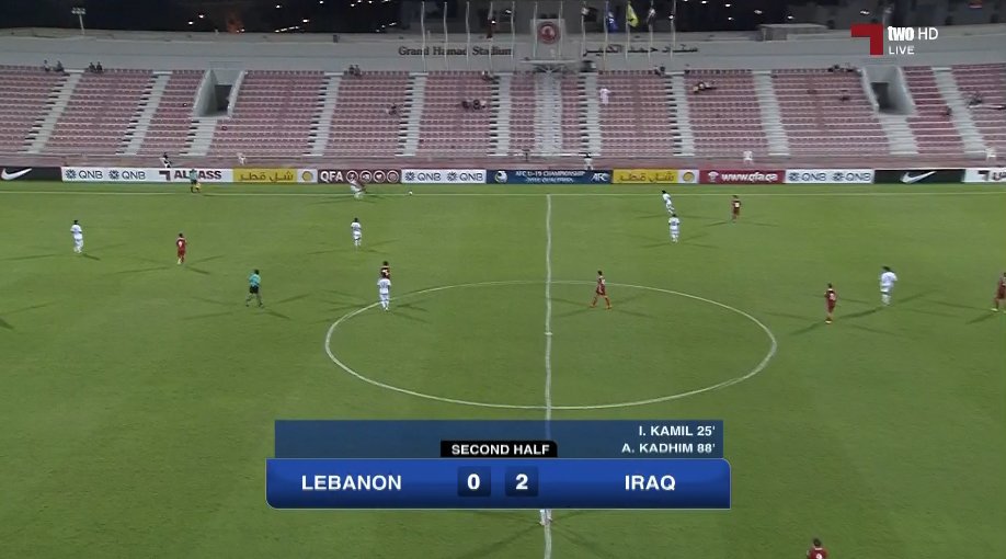 Football Lebanon - منتخب الشباب يفتتح التصفيات بخسارة أمام العراق