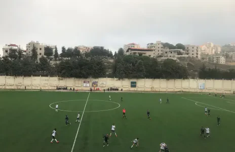 Football Lebanon - تعادل ايجابي في القمة المثيرة على ملعب بحمدون.