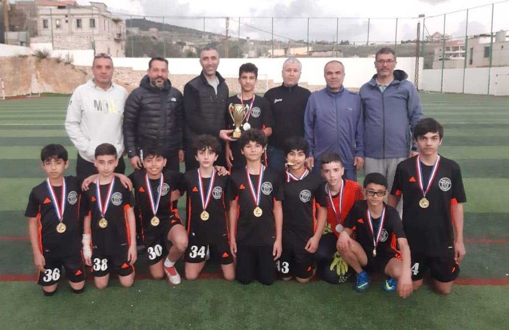 Football Lebanon - المصطفى بطلة محافظة النبطية بالميني فوتبول المدرسية
