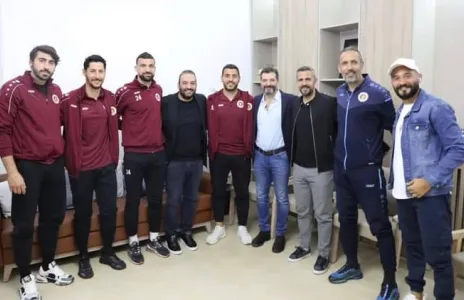 Football Lebanon - مشاركة لافتة لنادي النجمة بمبادرة دعم دار العجزة في بيروت