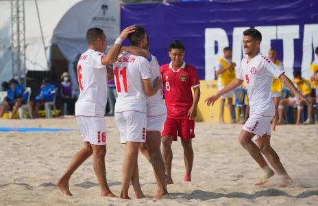 Football Lebanon - فوز كبير للبنان على إندونيسيا في الجولة الثانية من كأس آسيا للشاطئية