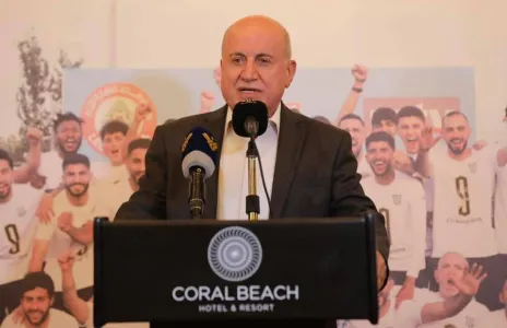 Football Lebanon - حيدر خلال حفل استقبال نادي العهد: زمن رمي الأندية فشلها على الاتحاد ولى..