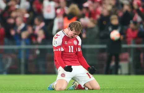 Football Lebanon - كازاخستان تفاجئ الدنمارك وتقلب عليها الطاولة في التصفيات