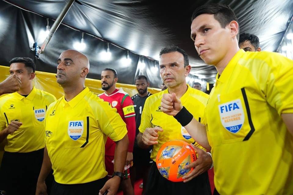 Football Lebanon - الحكم اللبناني "حسن عبد ربه" يقود نصف نهائي كأس آسيا للشاطئية ومباراة تحديد المركزين الثالث والرابع