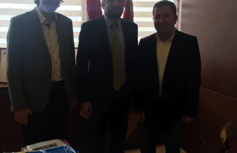 Football Lebanon - وفد من نادي المبرة يزور النجمة