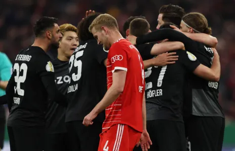 Football Lebanon - فرايبورغ وفرانكفورت يقضيان على بايرن وأونيون في كأس ألمانيا