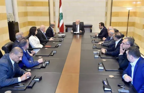 Football Lebanon - ميقاتي وكلاس في لقاء مع حيدر والأندية الكروية