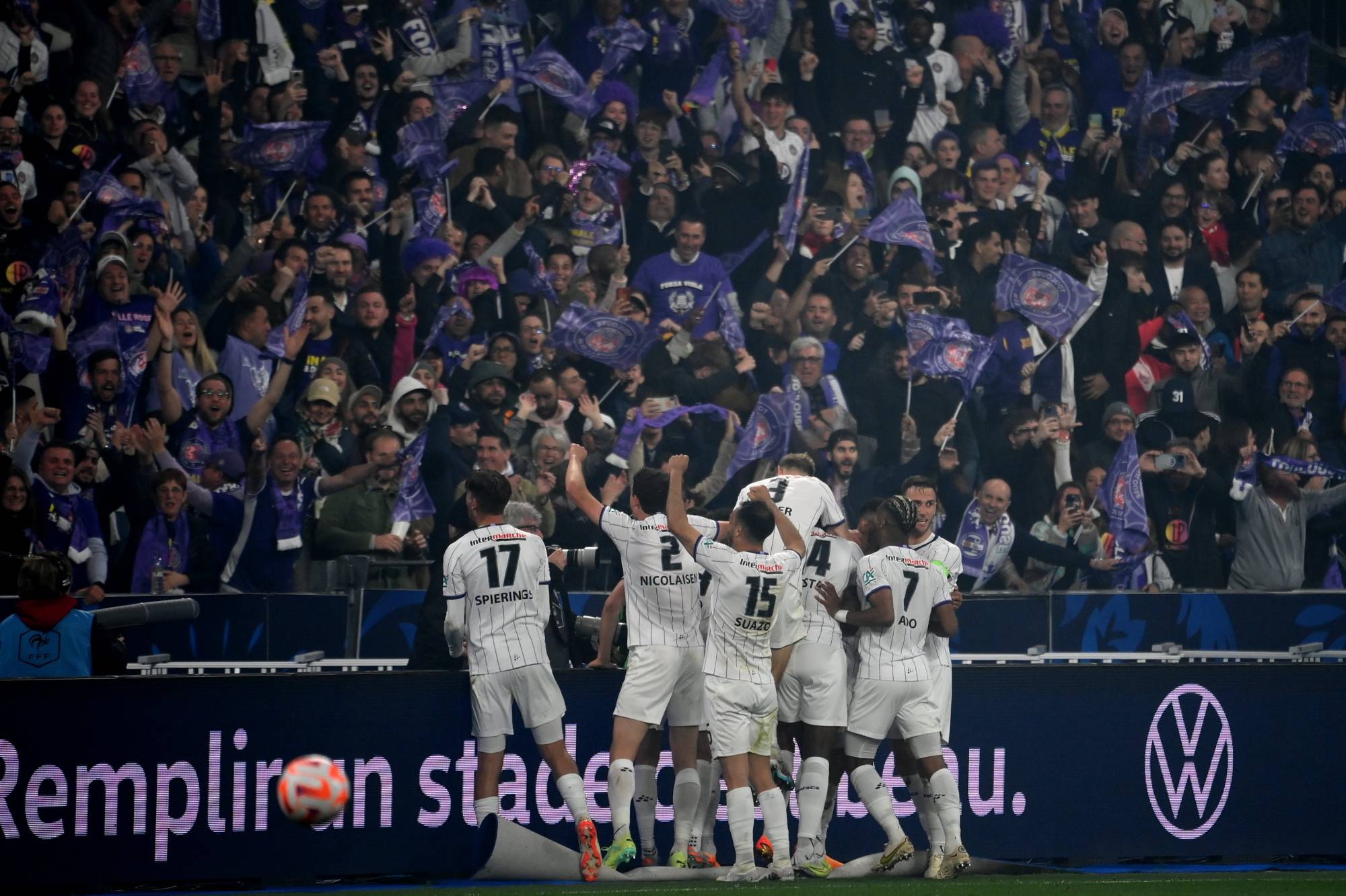 Football Lebanon - بعد 66 عاماً... تولوز بطلاً لكأس فرنسا بخماسية