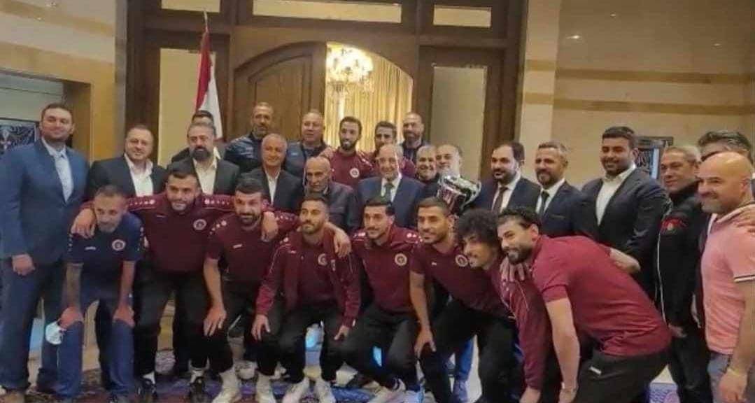 Football Lebanon - النجمة قدم كأس لبنان للرئيس بري