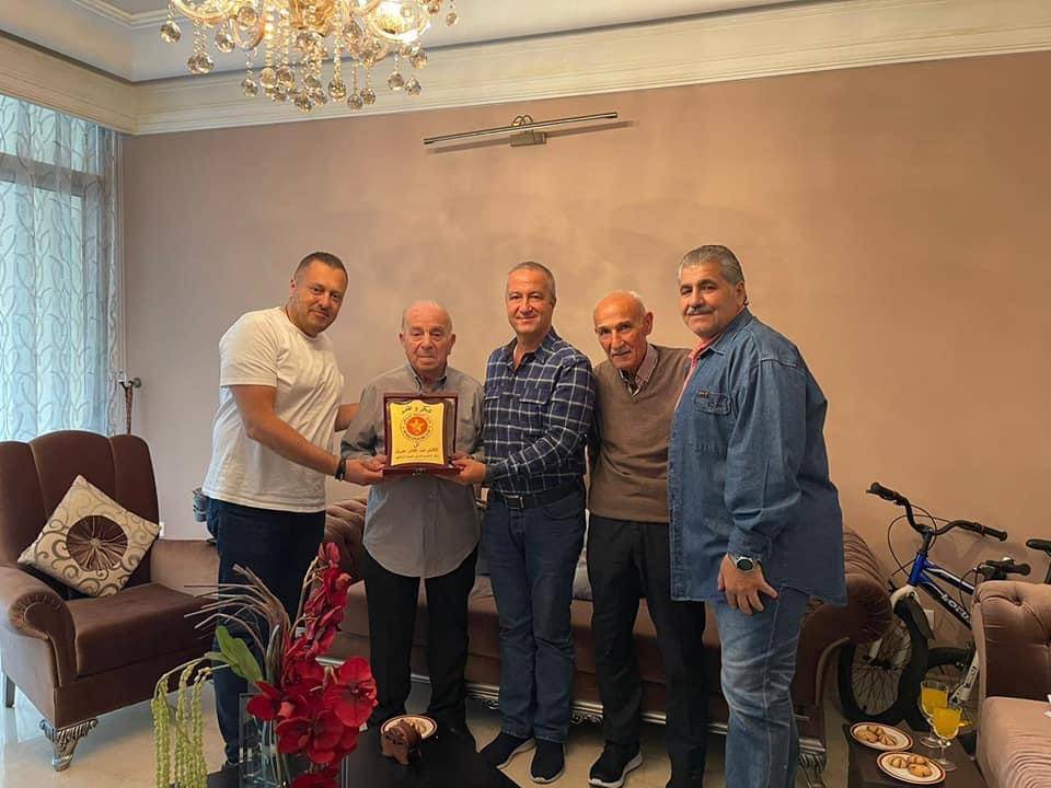 Football Lebanon - نادي النجمة يكرم عبد القادر المغربل