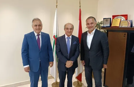 Football Lebanon - مازن زعني يبحث عن المستجدات مع الوزير كلاس حول المنشآت الرياضية