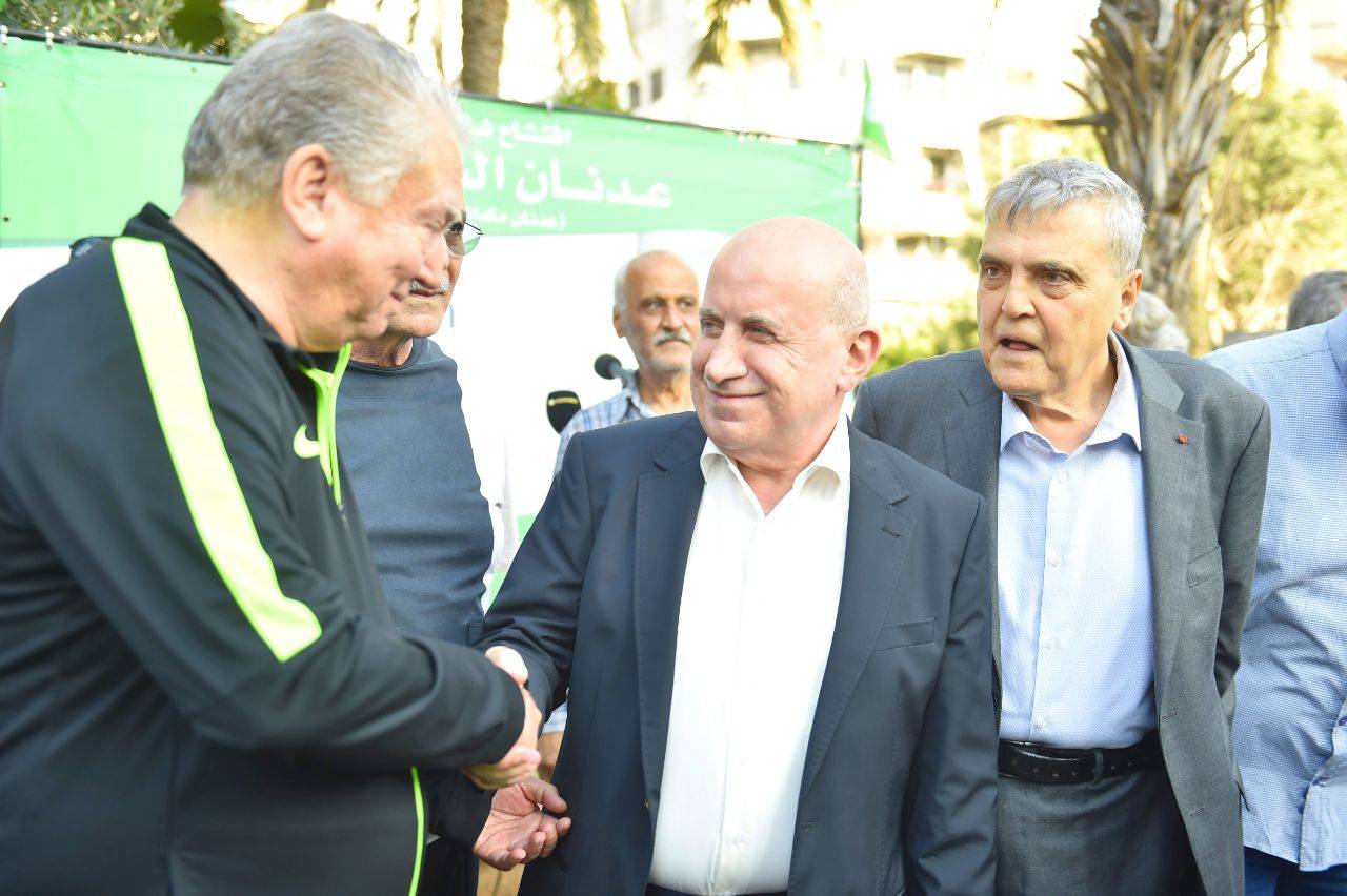 Football Lebanon - حيدر يشارك في افتتاح شارع الراحل عدنان الشرقي