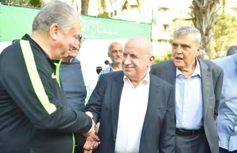 Football Lebanon - حيدر يشارك في افتتاح شارع الراحل عدنان الشرقي