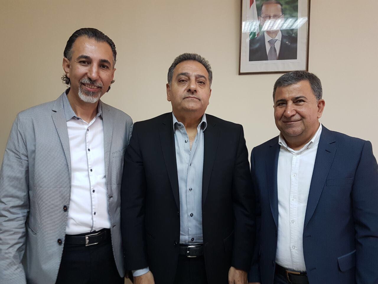 Football Lebanon - وفد من المبرة يزور خيامي