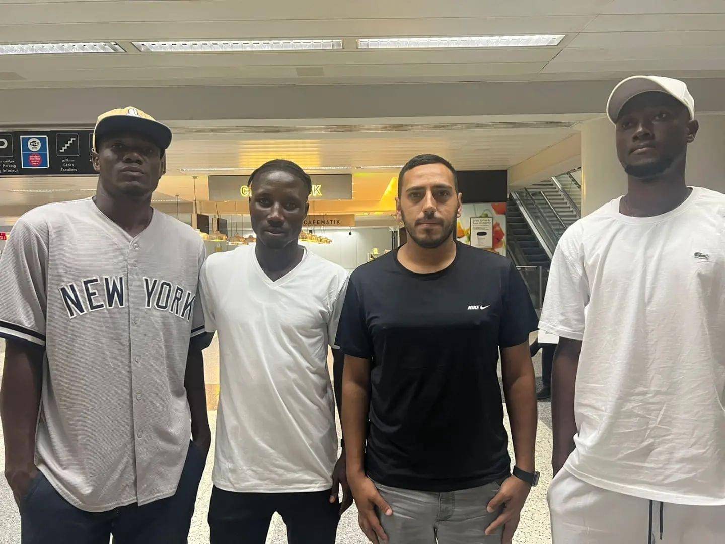 Football Lebanon - وصول أجانب شباب الغازية إلى العاصمة بيروت