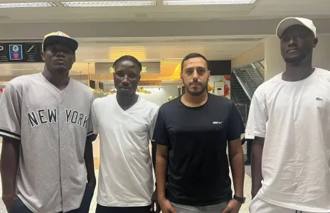 Football Lebanon - وصول أجانب شباب الغازية إلى العاصمة بيروت