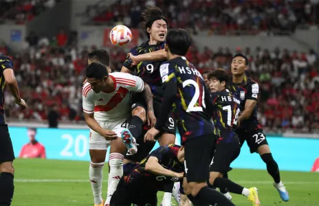 Football Lebanon - البيرو تبقي كوريا الجنوبية في دوامة اللافوز