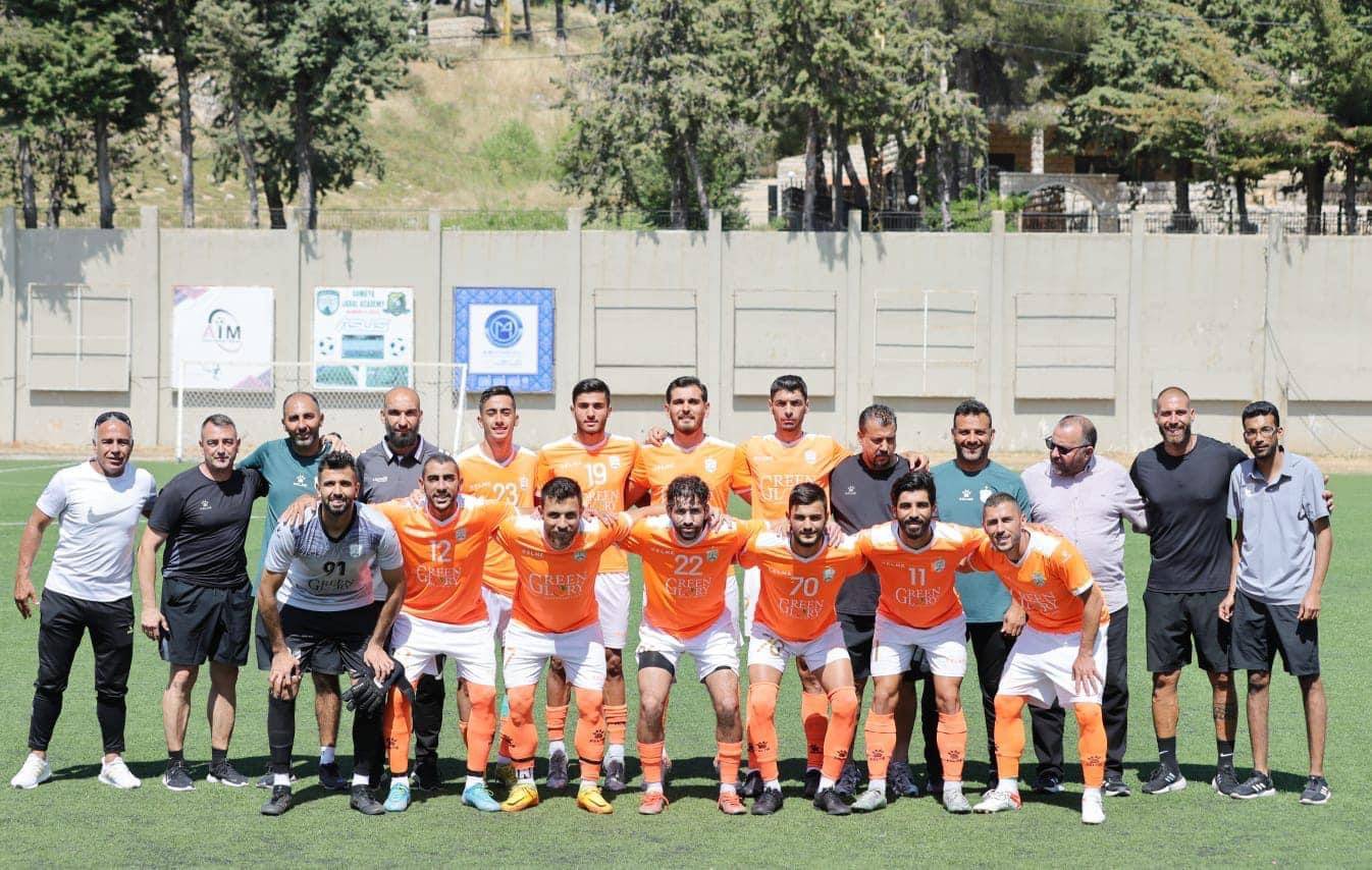 Football Lebanon - فوز الأنصار على الإخاء الأهلي عاليه وديا