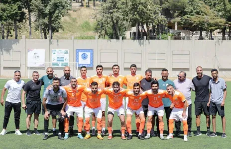 Football Lebanon - فوز الأنصار على الإخاء الأهلي عاليه وديا