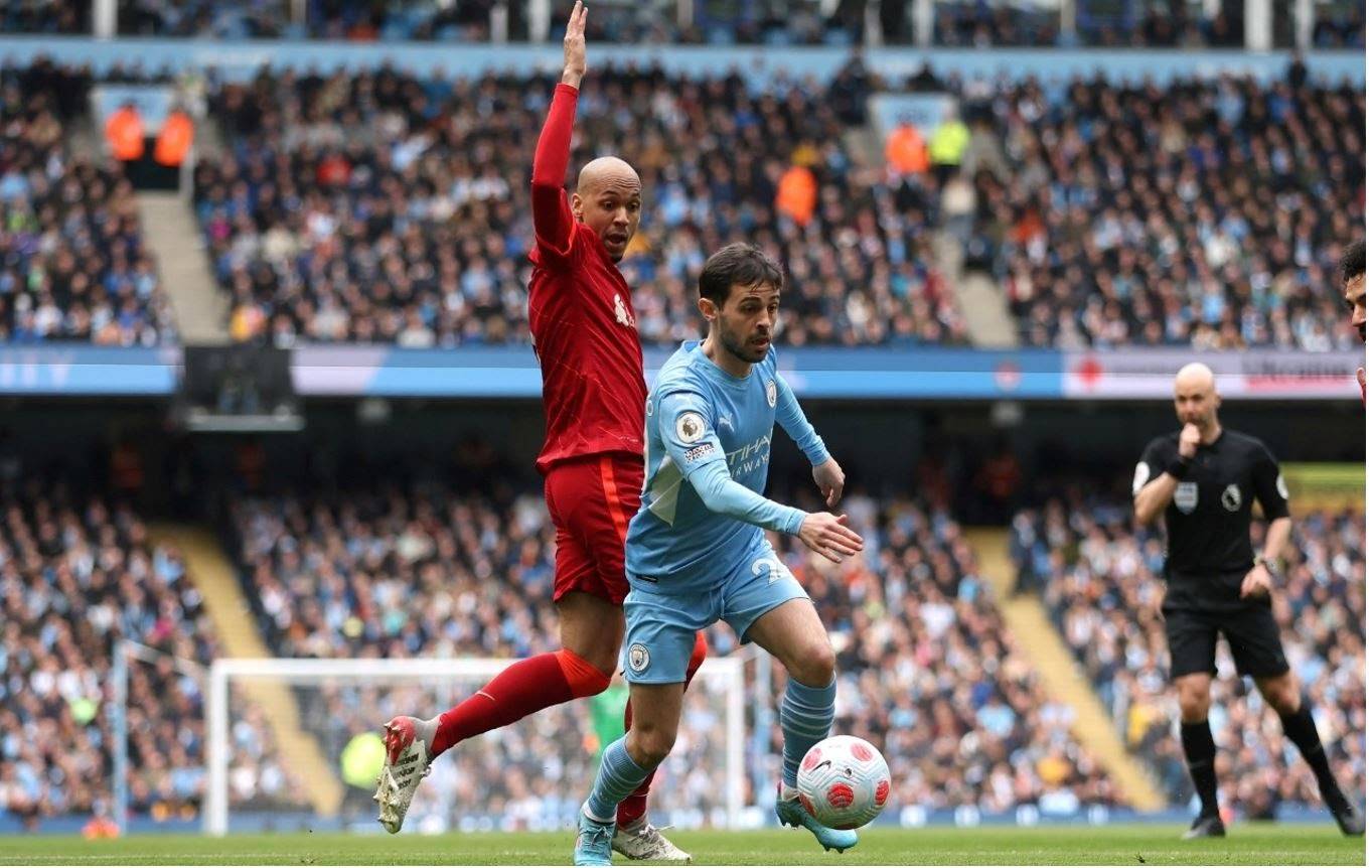 Football Lebanon - التعادل الإيجابي ينهي قمة الصراع على اللقب بين مانشستر سيتي وليفربول