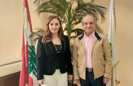 Football Lebanon - كلاّس استقبل أوهانيان وبحثا شؤوناً محلية وعربية