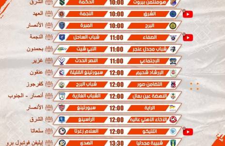 Football Lebanon - إنطلاق دوري الناشئين غداً