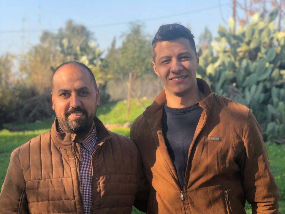 Football Lebanon - لقاء جمع حسين وسقر