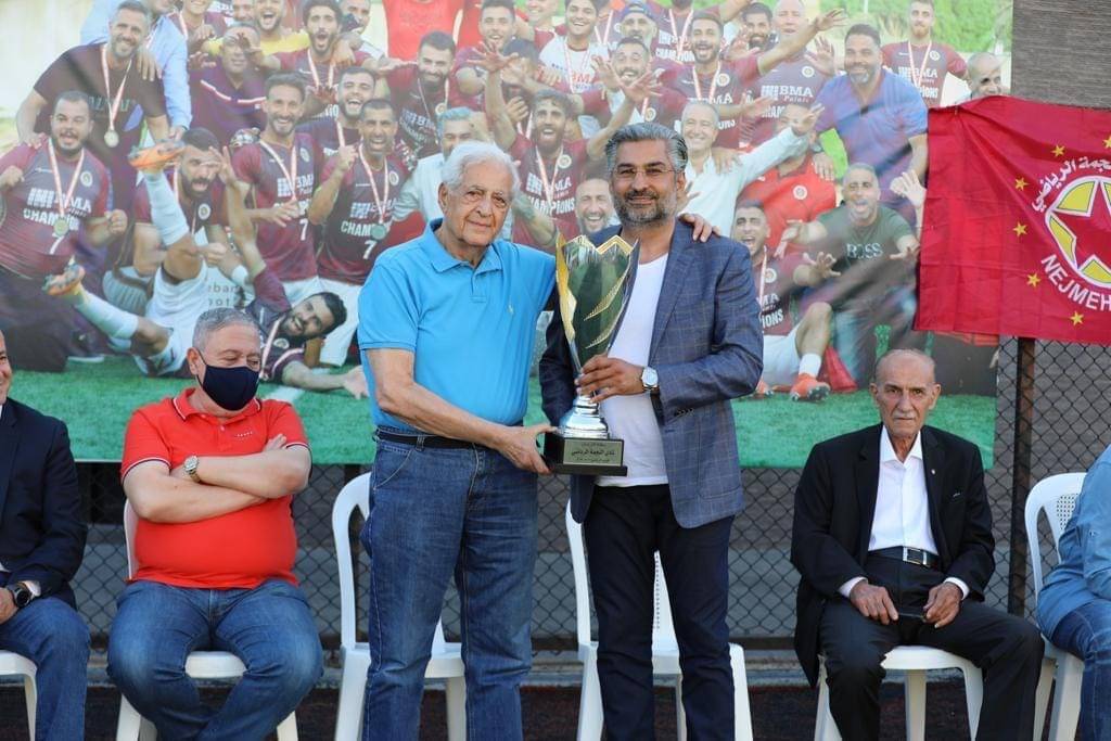 Football Lebanon - استقبال المهنئين بإحراز النجمة بطولة كأس لبنان