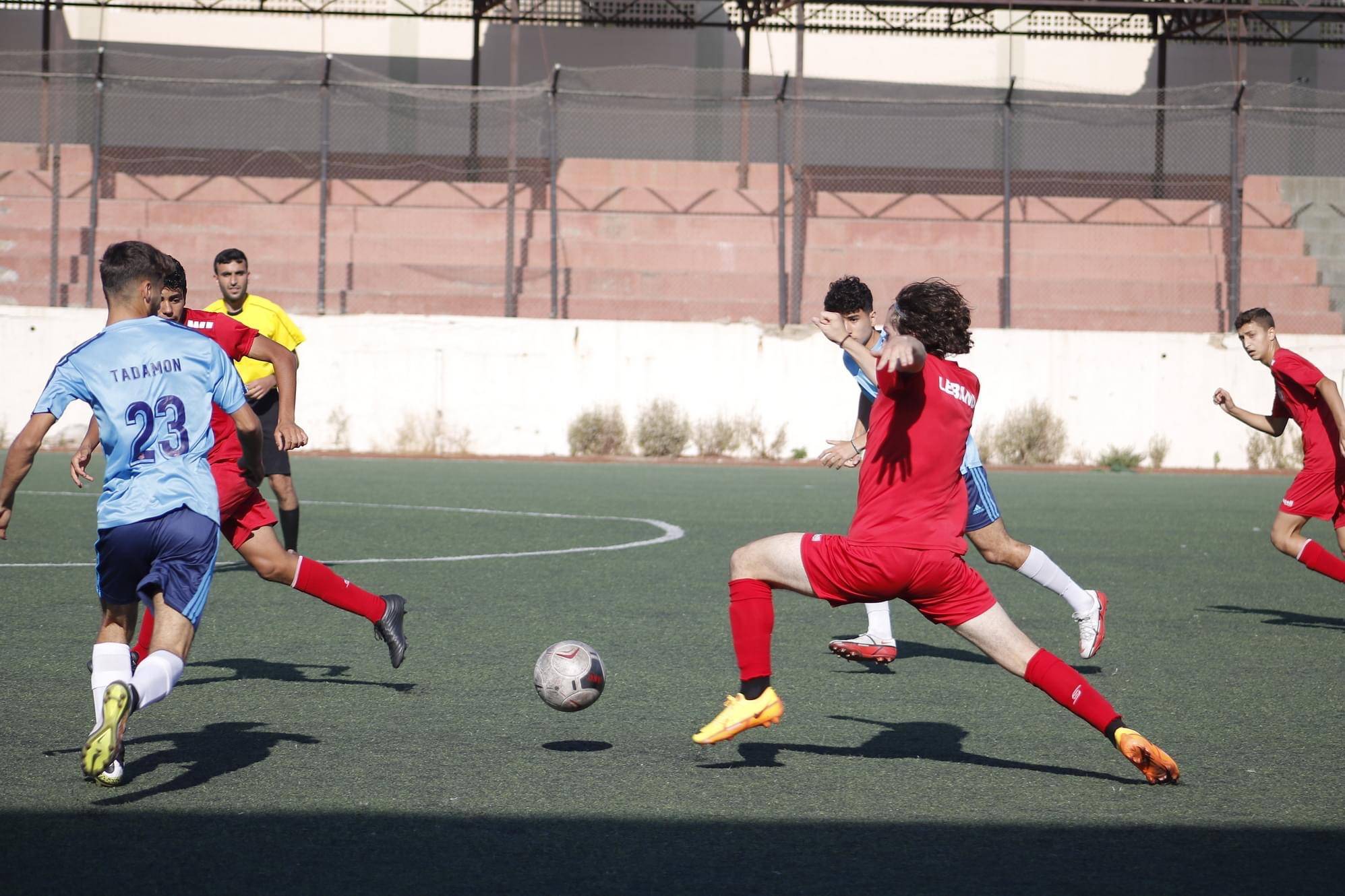 Football Lebanon - مباراة ودية لمنتخب الناشئين أمام التضامن صور