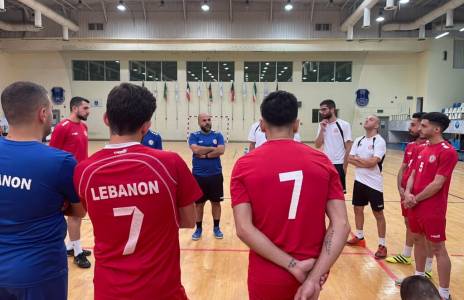 Football Lebanon - تمارين منتخب الصالات في الكويت استعداداً لبطولة غرب آسيا