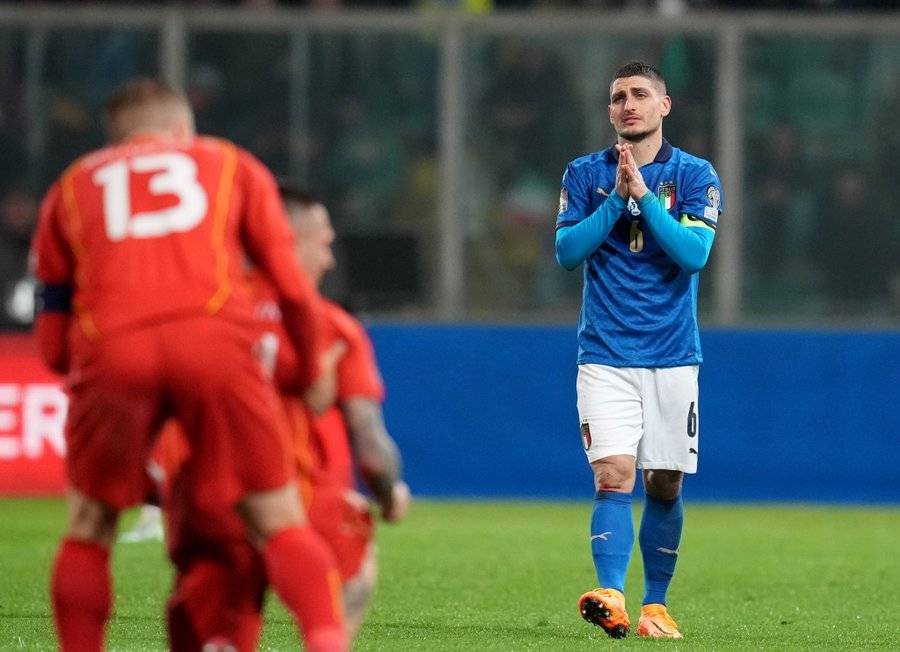 Football Lebanon - انخفاض القيمة السوقية للاعبي ايطاليا بعد فشلها في التأهل الى المونديال