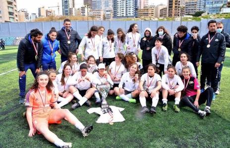 Football Lebanon - ايلفين فوتبول برو بطلاً لدوري الشابات للمرة الثانية