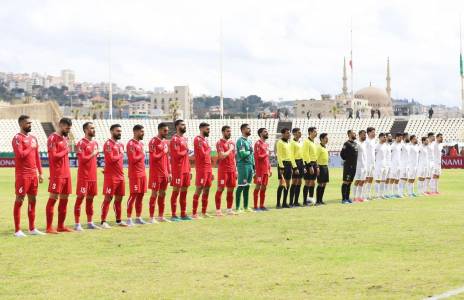 Football Lebanon - نهاية الشوط الأول  بتقدم المنتخب السوري